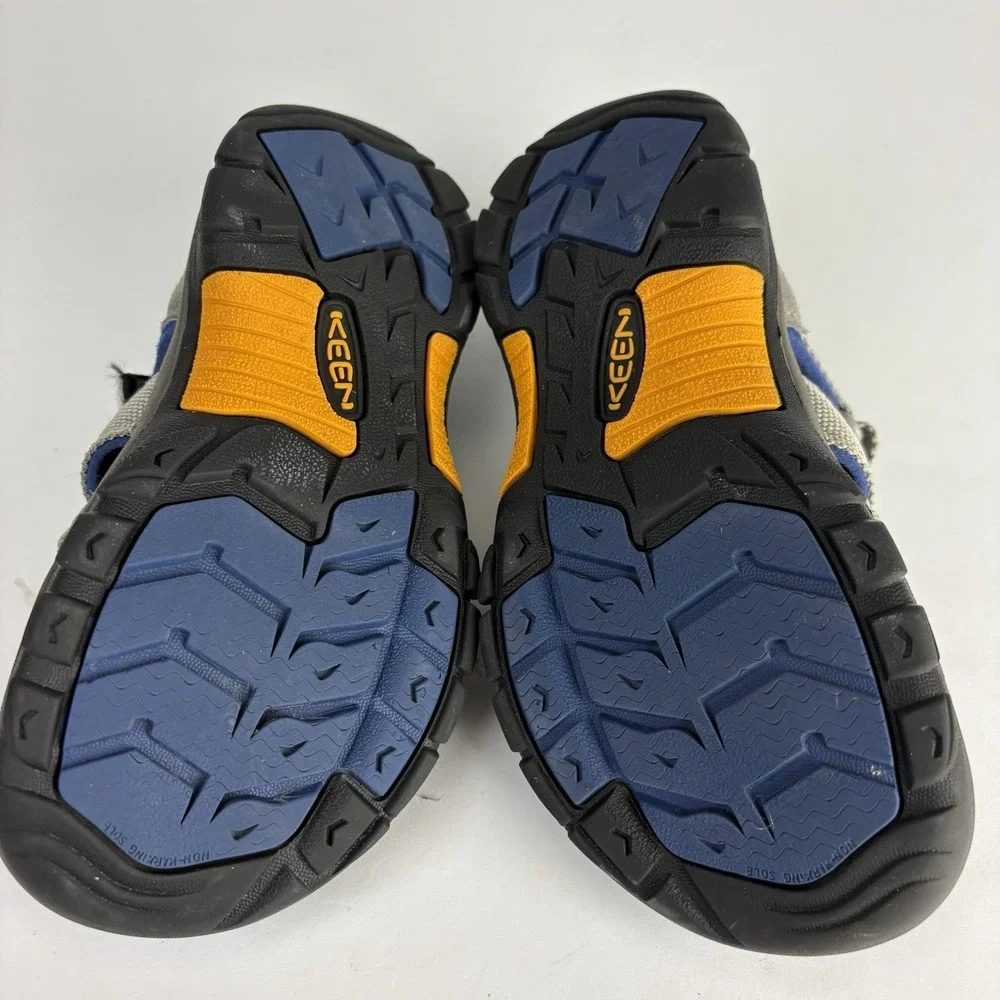Keen Little Boy Newport H2 Walking Waterproof Sandals Size US13 EU31 Gray Blue